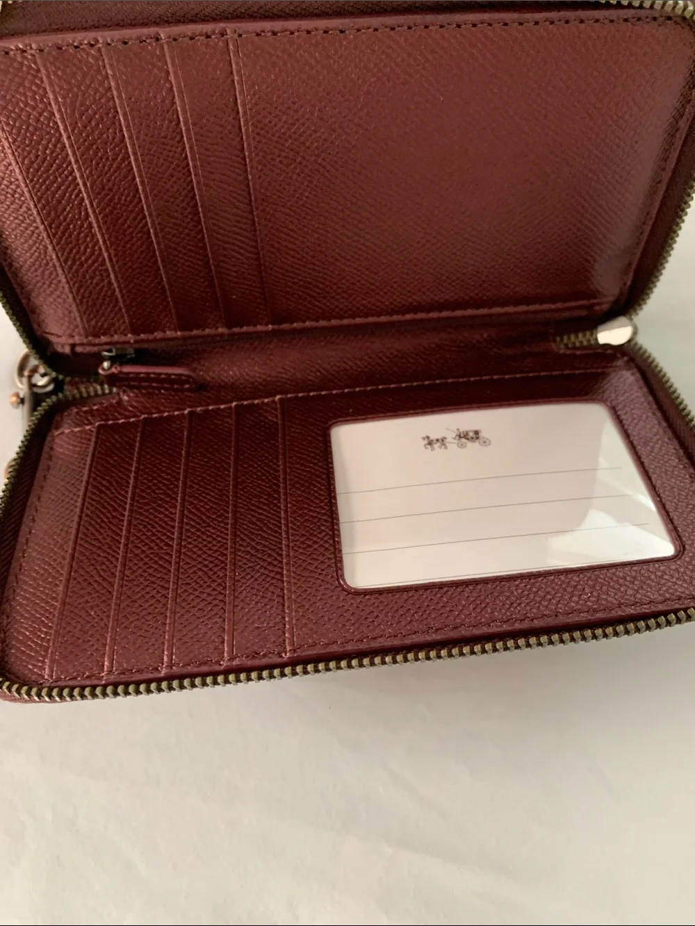 Coach Brand Glitter Wallet Wristlet